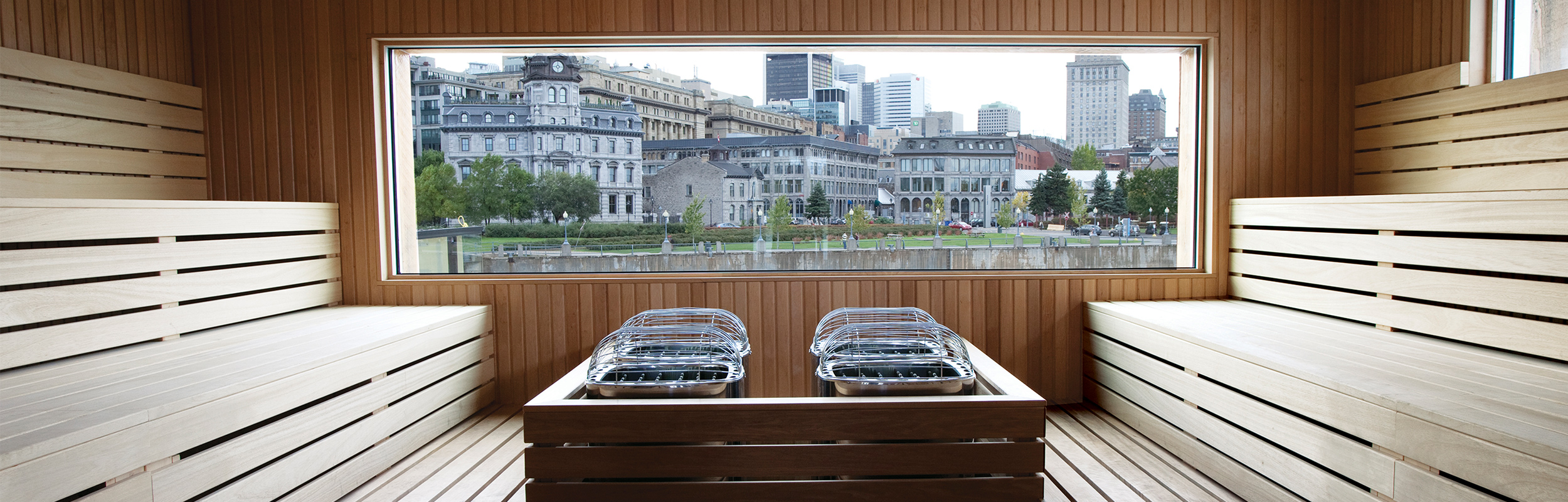 projet Bota bota Sauna